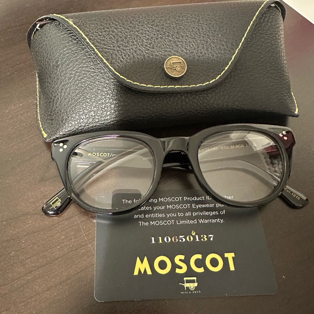 Moscot Vilda +.75 Readers Black